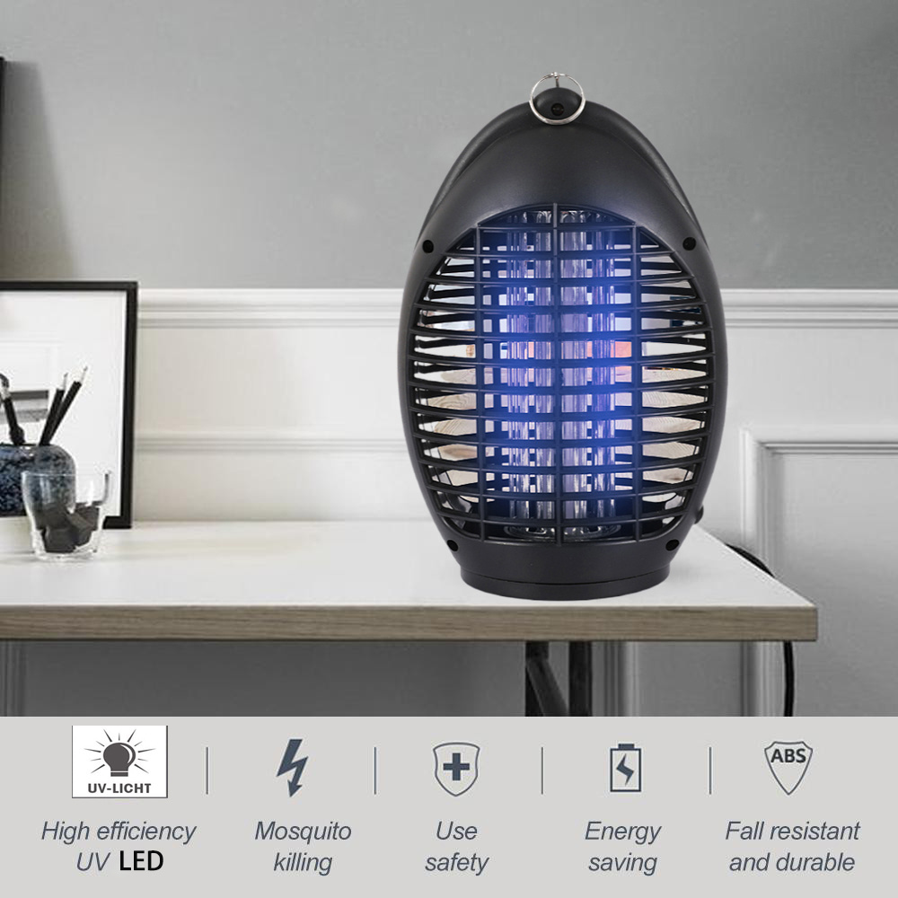 Hot Sale 220-240V Electric Bug Zapper Mosquito Killer Lamp Indoor Insect Control Mosquitoes Zapper UV Light Fly Trap