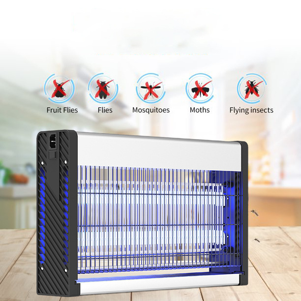 16W 20W 30W Indoor Bug Zapper Mosquitoes Flies Killer Repellent Traps Aluminum Electric Flying Fly Insect Killer Lamp