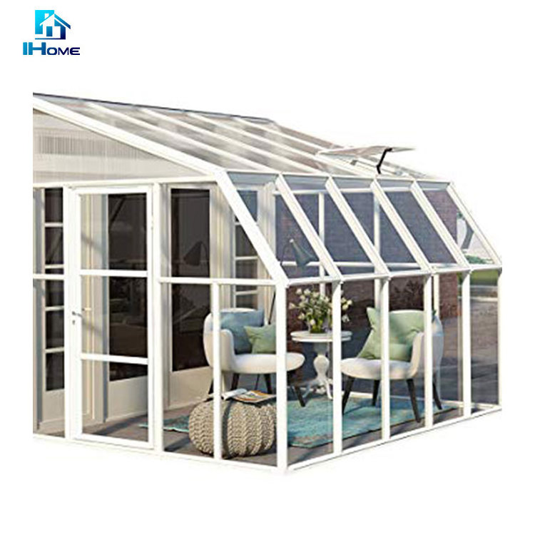 Sunroom made in china aluminum portable veranda sunroom enclosed gazebos