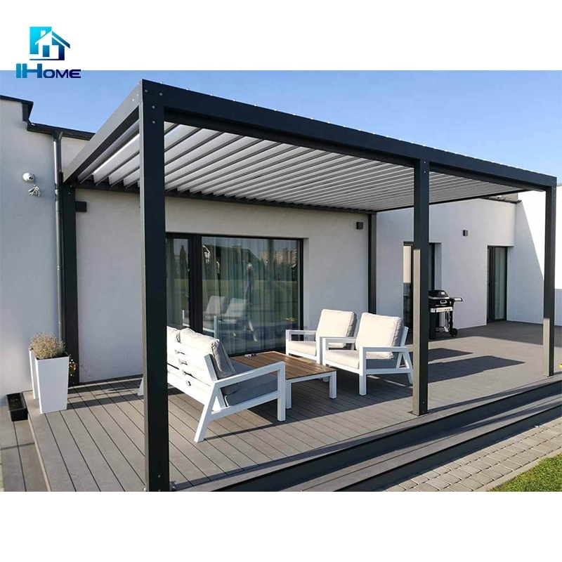 Modern courtyard grand smart gazebo with aluminum roof gazebo al aire libre for garden