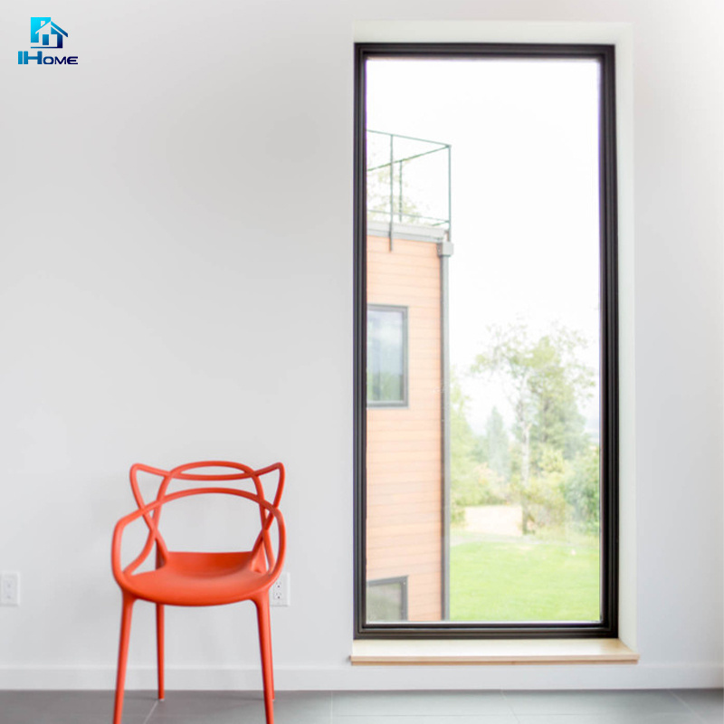 Hot Sale Aluminum Frame Large Glass Windows For Personal Villa Slim Line Aluminium Windows