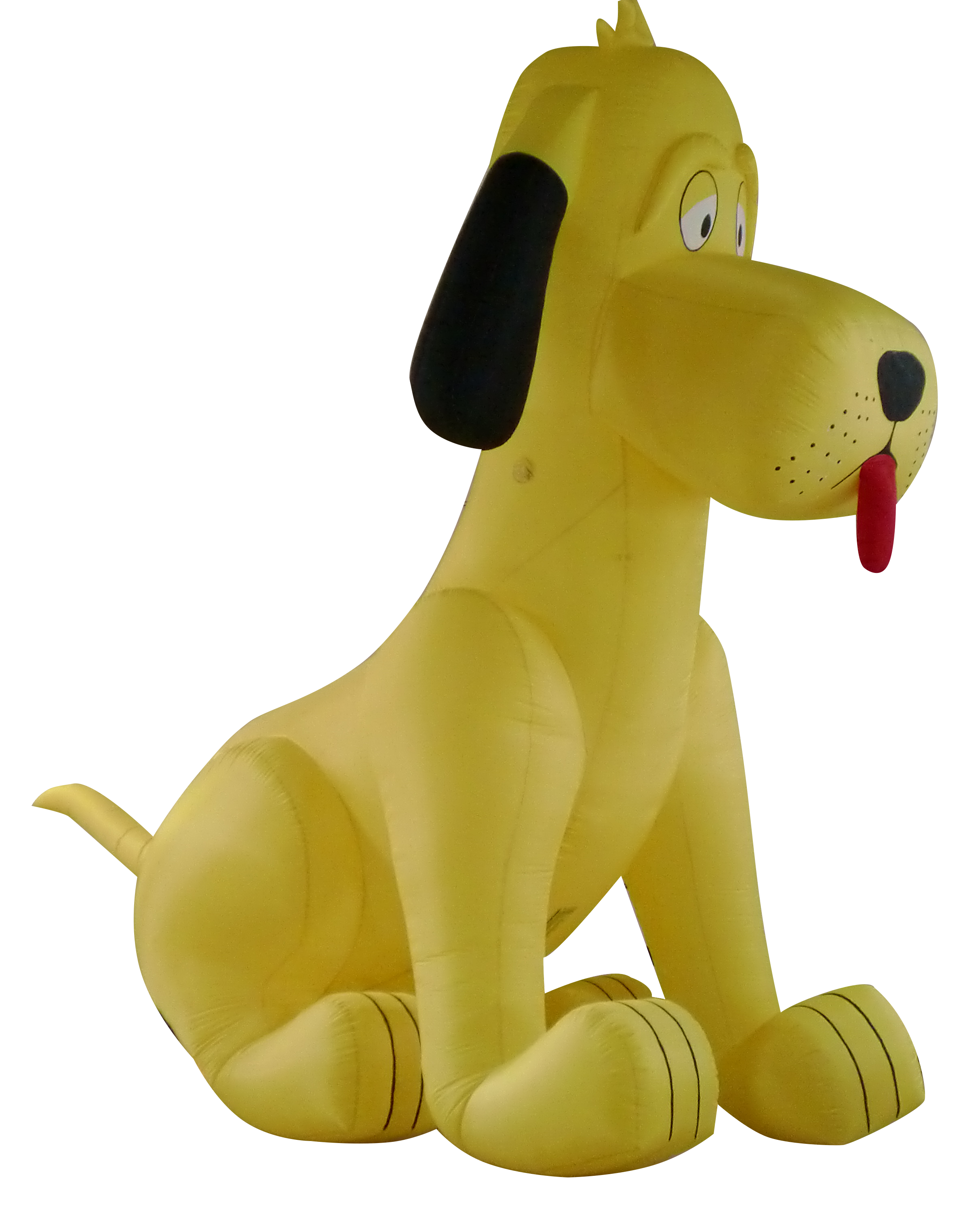 Hot sale cute inflatable dog advertising model inflatable cartoon character for kids