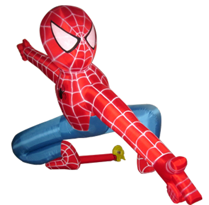 Custom made inflatable spiderman cartoon model for advertising events decoration Inflatable balloon toys with high quality