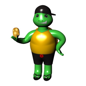 hot sale inflatable turtle advertising inflatable cartoon character for party advertising model