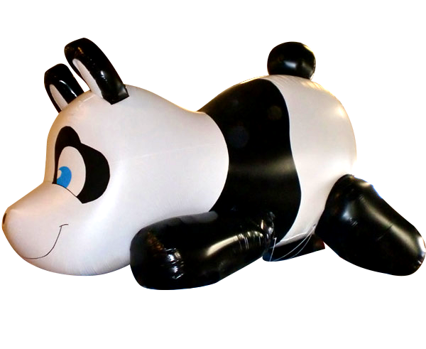 Hot sale cute inflatable dog advertising model inflatable cartoon character for kids