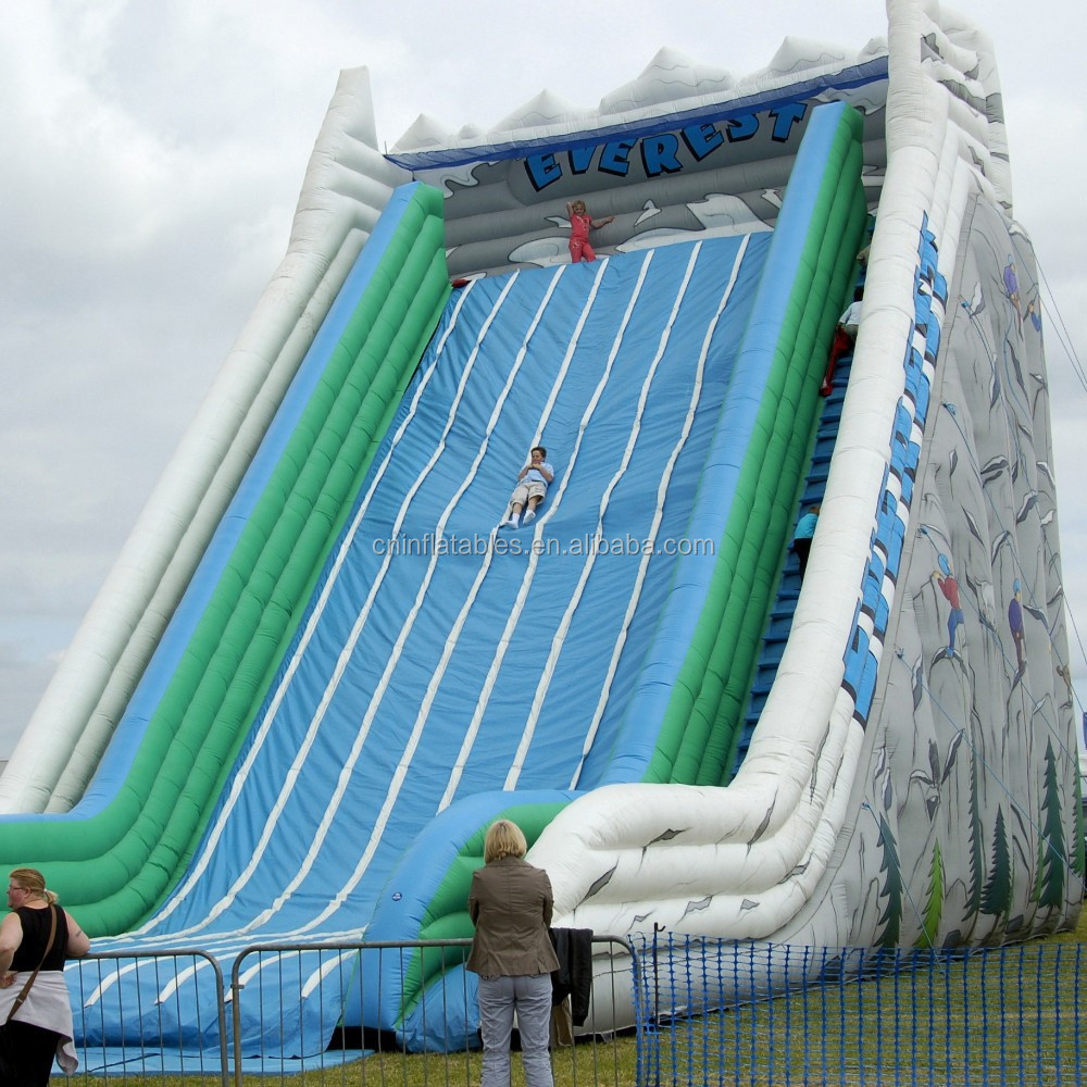 high giant inflatable slide/dry slide for adults and children