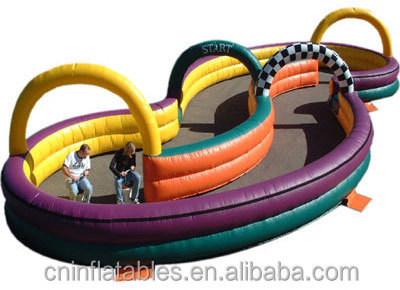 Large inflatable Go Toilet Racers,wholesale inflatable games for kids