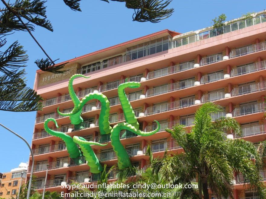 Giant Inflatable Tentacles,Inflatable Octopus Tentacles Arm for Building Decoration