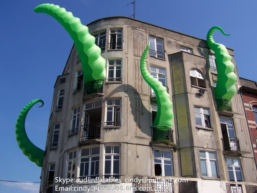 Giant Inflatable Tentacles,Inflatable Octopus Tentacles Arm for Building Decoration