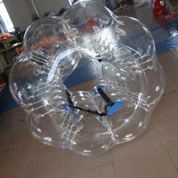 commercial grade TPU/PVC body inflation ball suit,inflatable knock ball,human sized soccer bubble ball