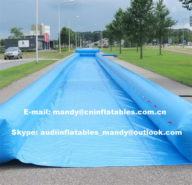 custom made giant inflatable slip and slide