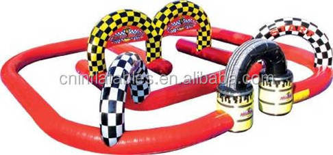 Large inflatable Go Toilet Racers,wholesale inflatable games for kids