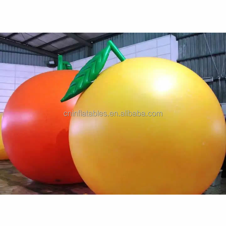 Giant Inflatable Fruits & Vegetables  inflatable strawberry/lemon/pineapple/kiwi/orange slice/pear/apple