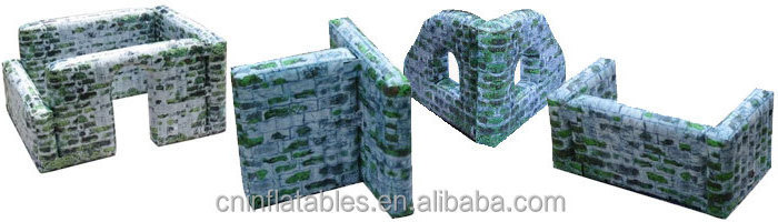 High quality inflatable paintball bunkers, inflatable paintball barriers for sale