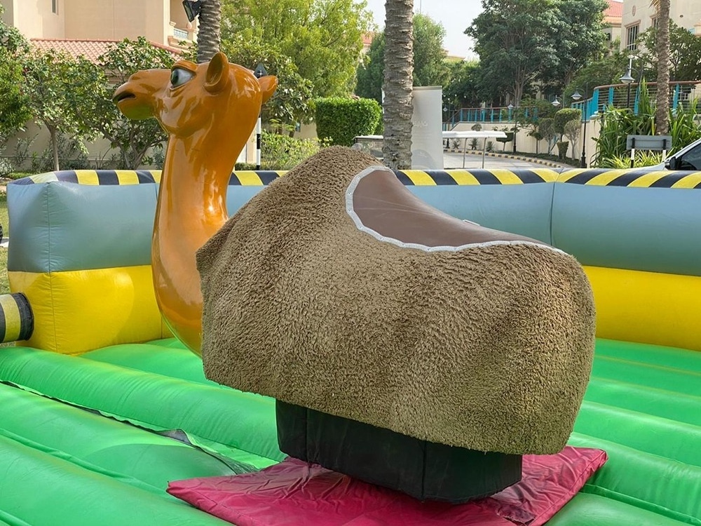 outdoor sport game bull riding inflatable mechanicwestern Mechanical Rodeo Camel for kids/adults inflatable mechanical bull