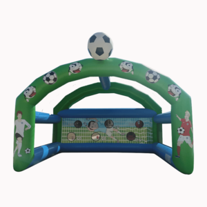 20x13x13ft - Giant arched Football Penalty shootout inflatable soccer shooting cage