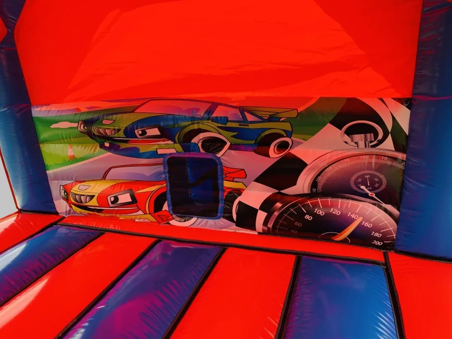 Commercial Inflatable Monster Truck Bounce House Inflatable Car Shape Bouncer Slide Combo