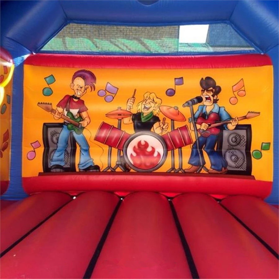 Jukebox Adult Inflatable Bouncy Castle Disco Inflatable Bounce House for sale