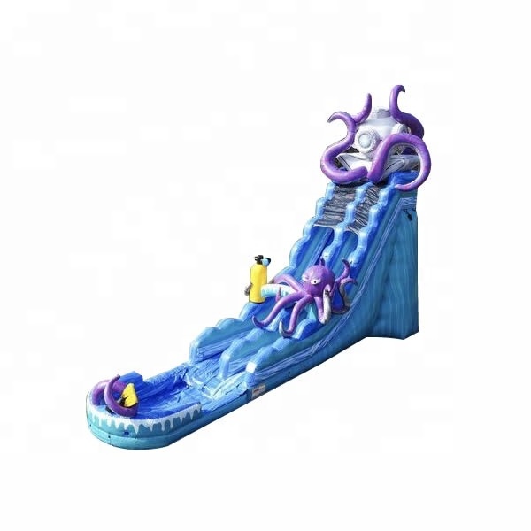 NEW 2024 Deep Sea Dive Water Slide (25 feet tall) Inflatable Octopus water slide Inflatable Water Slide For Sale