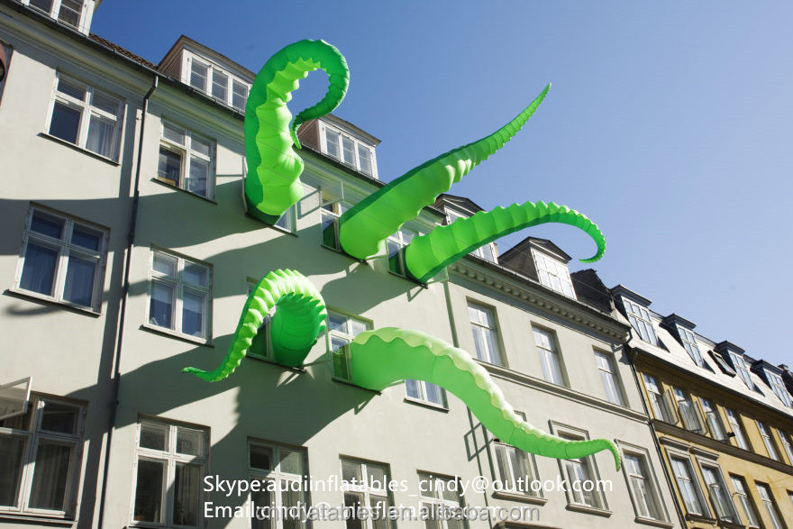 Giant Inflatable Tentacles,Inflatable Octopus Tentacles Arm for Building Decoration