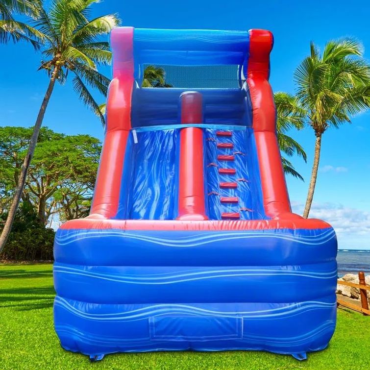 2023 New Arrival Adults And Kids Inflatable Water Slide With Big Swimming Pool For Rental Or Sale Giant Inflatable Water Slide