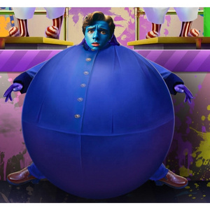 hot sale pvc/tpu Inflatable blueberry costume role play inflatable suit