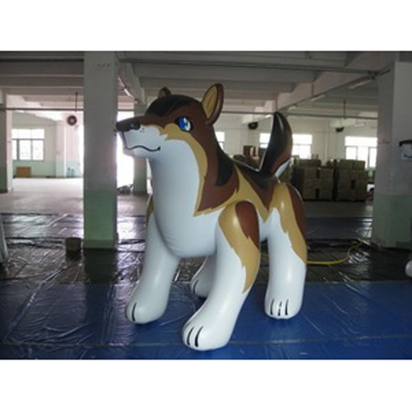 Fine workmanship giant inflatable bouncing dog/husky dog christmas inflatable cartoon inflatable