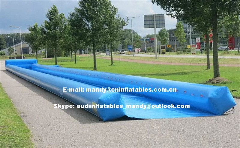 custom made giant inflatable slip and slide