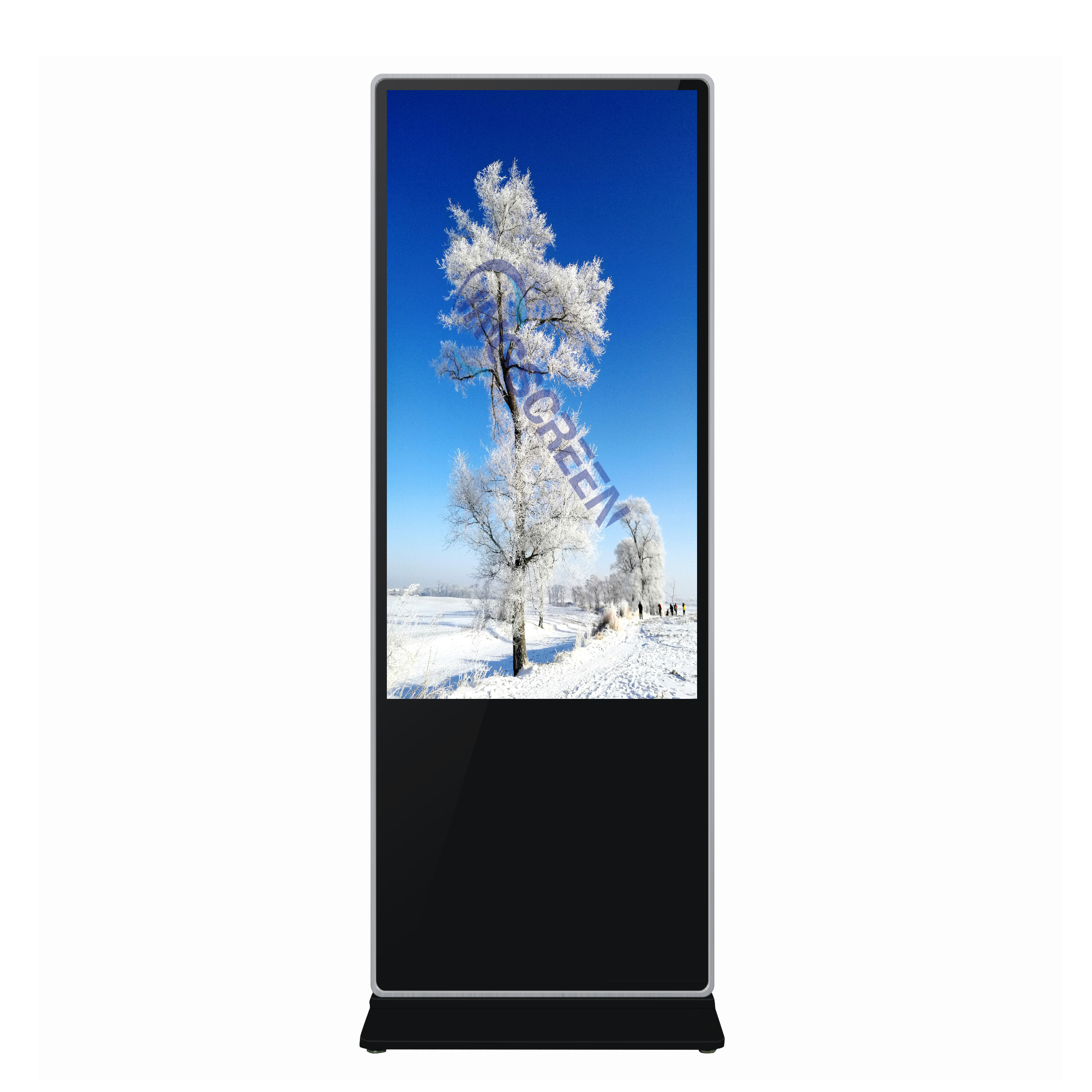 Floor Standing Outdoor Advertising Digital Signage Advertising Lcd Display For Advertisement