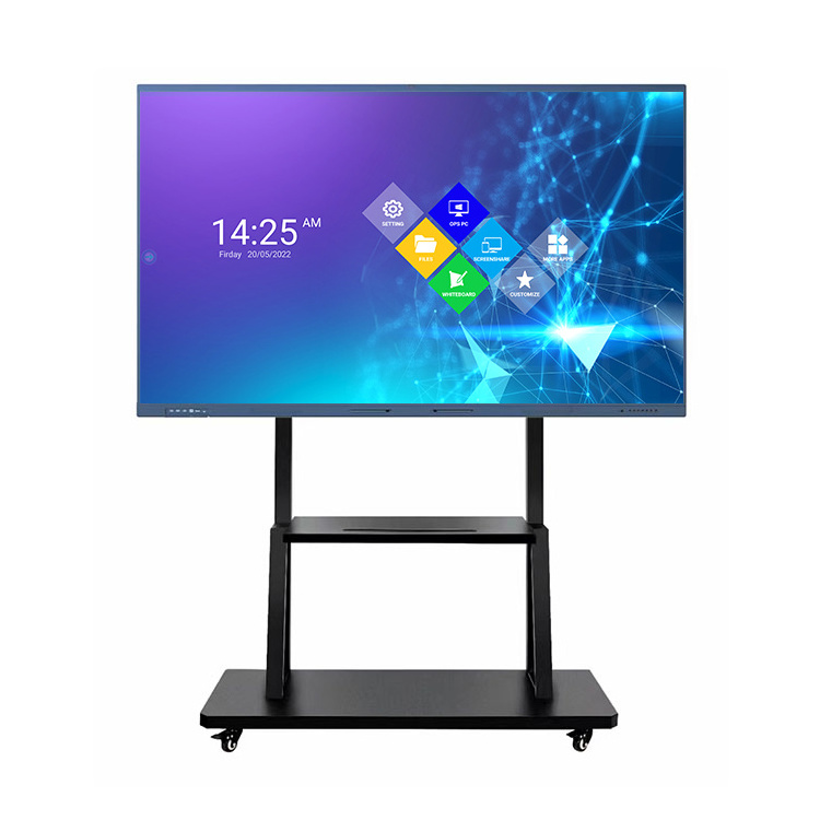 Led 75inches 86inches Interactive Board INGSCREEN Led Touch Panel 55 65 Inch Interactive Touch Screen Monitor Led Flat Panel