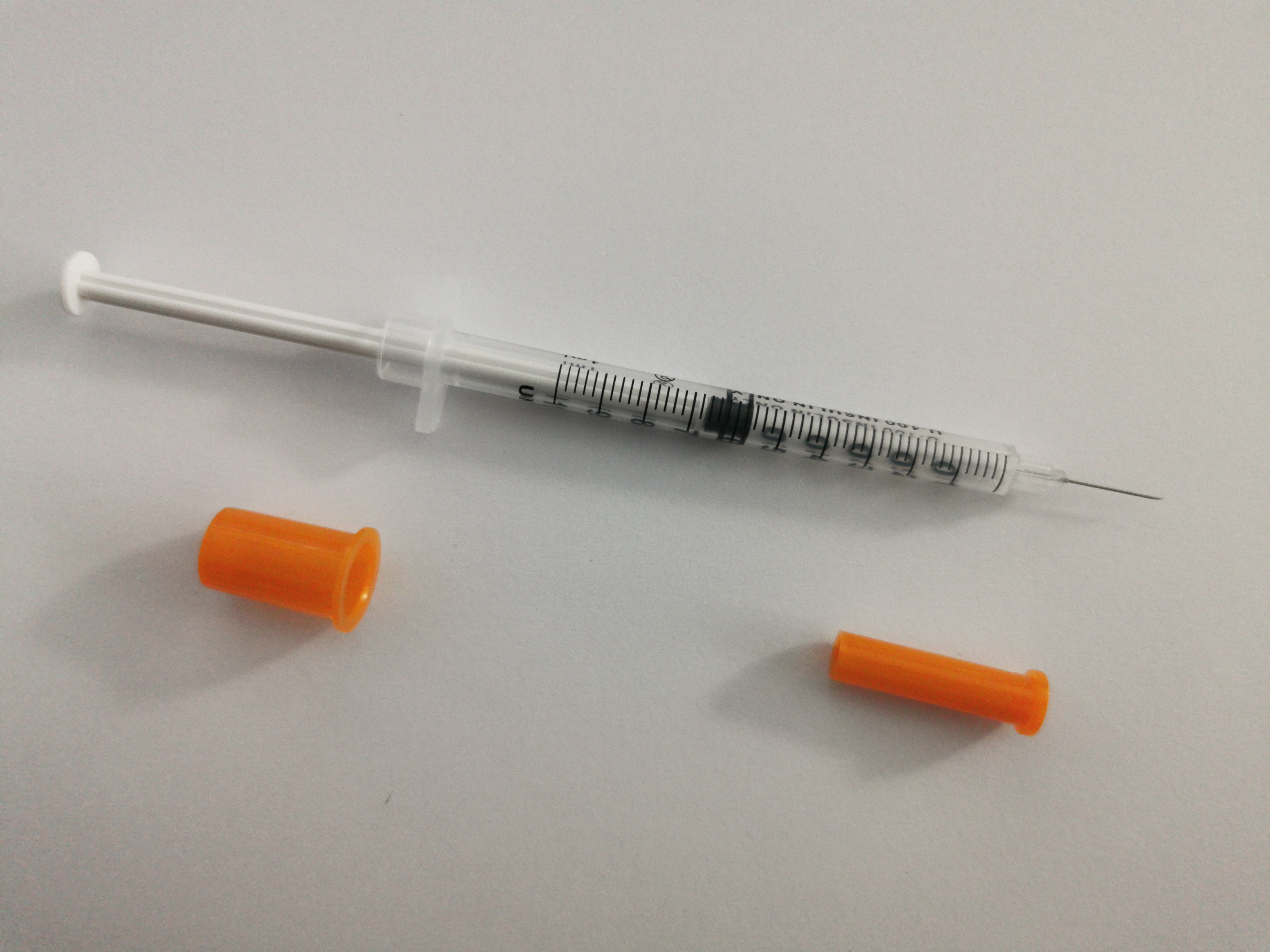 insulin syringe needle 31g insulin syringe  u100 1ml insulin syringe