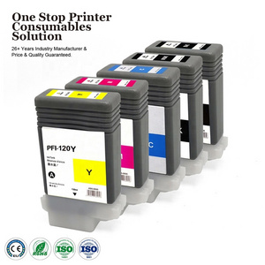 INK-POWER PFI 120 PFI120 PFI-120 Premium Compatible Color Inkjet Ink Cartridge for Canon Ipf Tm-200 Printer