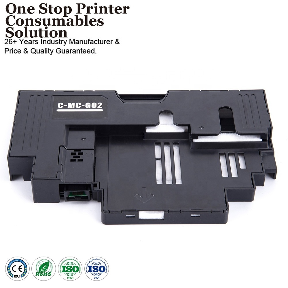 INK-POWER MC-G02 MC G02 02 Compatible Ink Maintenance Box for Canon PIXMA G3160 G1420 G2420 G2020 Printer Waste Ink Bin Tank