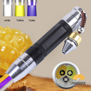 Jade Jewelry Gemstone Identification Lights Ultraviolet 3 In 1 Light  Gem Torch Uv Flashlight For Test Jade