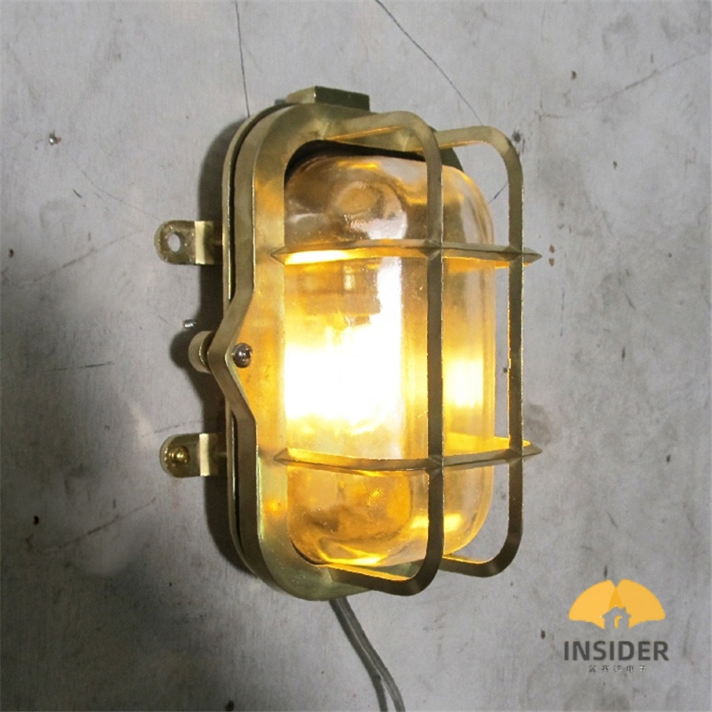 Waterproof Bathroom Marine Nautical Wall Sconce Fixture Lighting Exterior Outdoor Wall Light IP55 IP65 24W Bulkhead LED Light