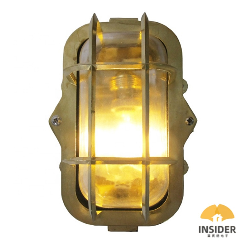 Waterproof Bathroom Marine Nautical Wall Sconce Fixture Lighting Exterior Outdoor Wall Light IP55 IP65 24W Bulkhead LED Light