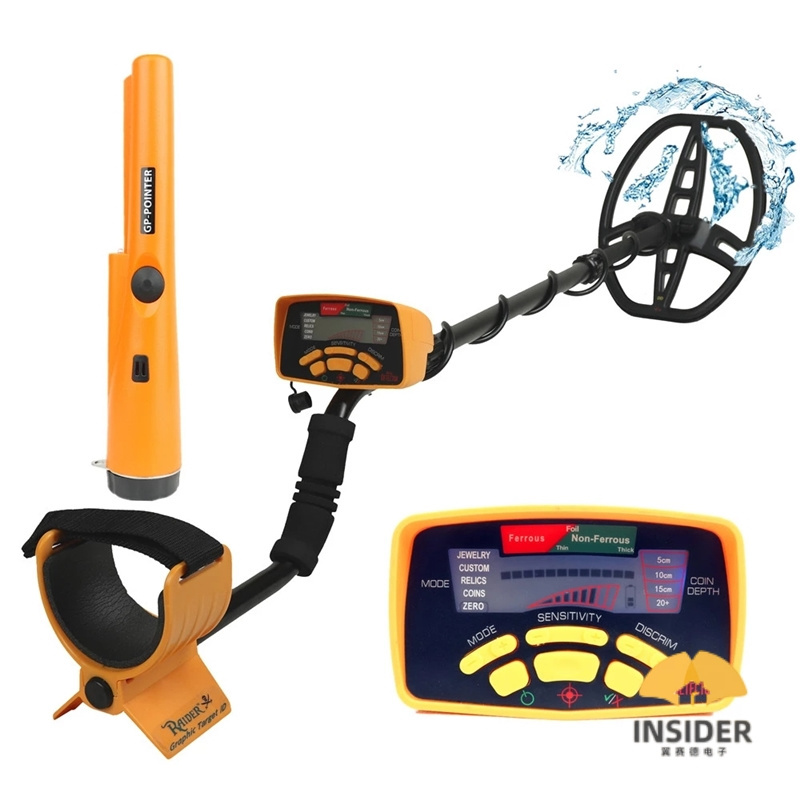 Long Range 5 Meters Deep Metal Detector MD-6350 Underground Gold Detector