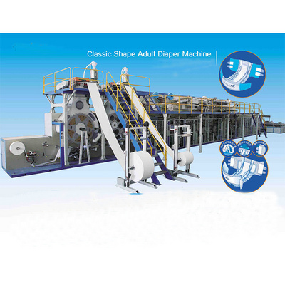 Full-auto Baby Diapers Making Machine Baby Diapers Production Machine