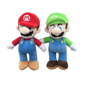 New 25-33cm Super Bros Plush Toy Mario Doll Toy Soft Stuffed Animal Dolls Toy Kids Children Birthday Christmas Gift