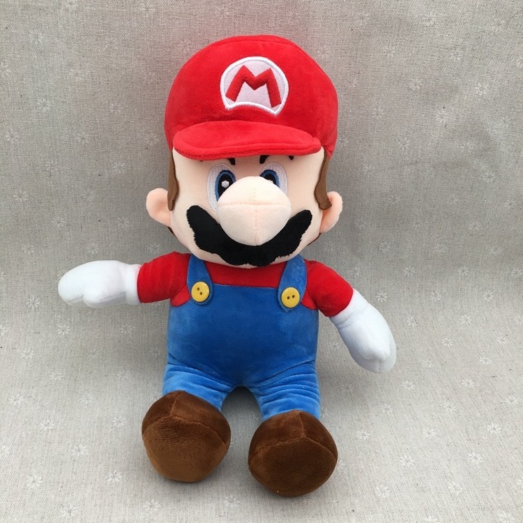 New 25-33cm Super Bros Plush Toy Mario Doll Toy Soft Stuffed Animal Dolls Toy Kids Children Birthday Christmas Gift