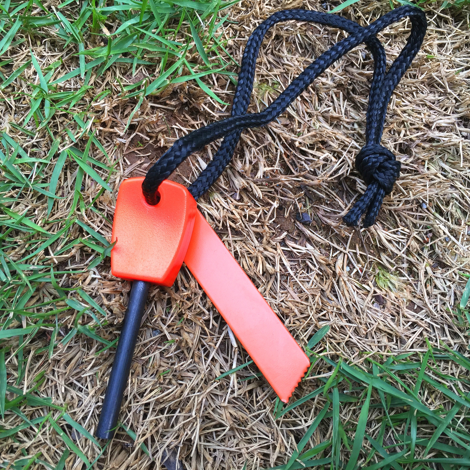 Waterproof Survival Kit with torch tool kit firestarter flint Camping Emergency Fire Starters