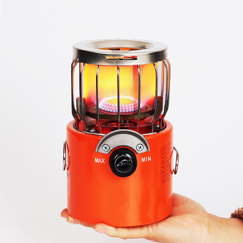 High Quality Portable 2 In 1 outdoor Heater Mini Outdoor Camping Gas Heater