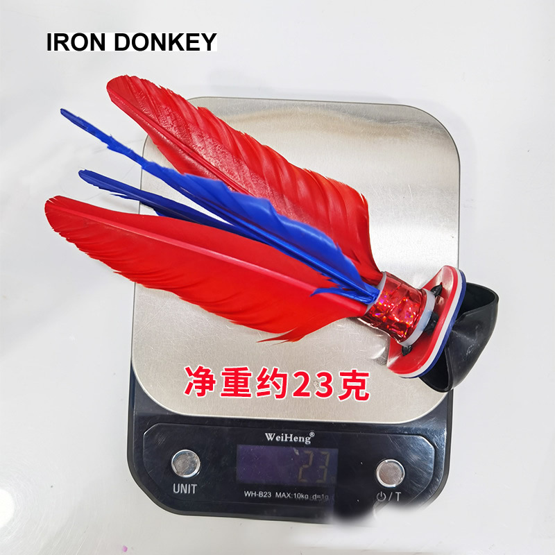 Iron Donkey Outdoor Sports OEM Manufacturer Custom Color Cheep Shuttlecock Jianzi