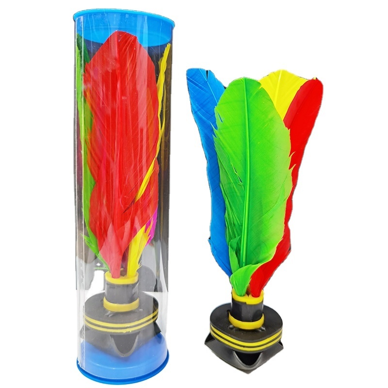 Iron Donkey Outdoor Sports OEM Manufacturer Custom Color Cheep Shuttlecock Jianzi