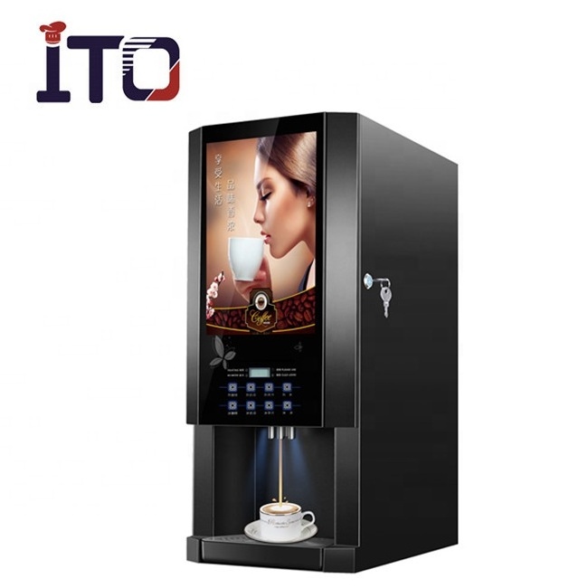 Automatic Coffee Machine Commercial Use Coffee Vending Machine, Coffee Dispenser, Milk Tea Vending Machine