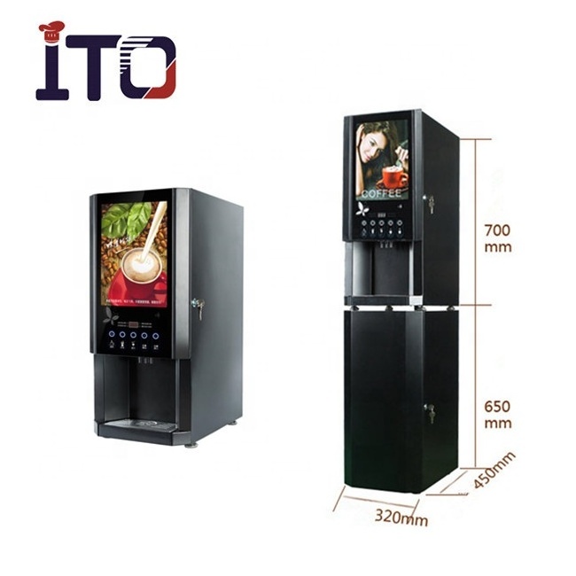 Automatic Coffee Machine Commercial Use Coffee Vending Machine, Coffee Dispenser, Milk Tea Vending Machine