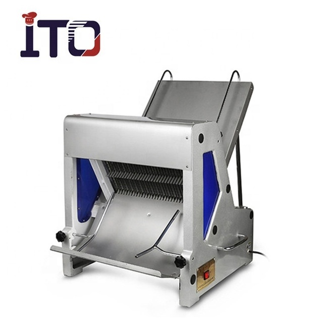 Industrial electric bread slicer machine