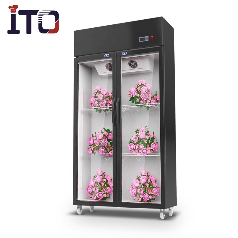 Flower display refrigerator cabinet