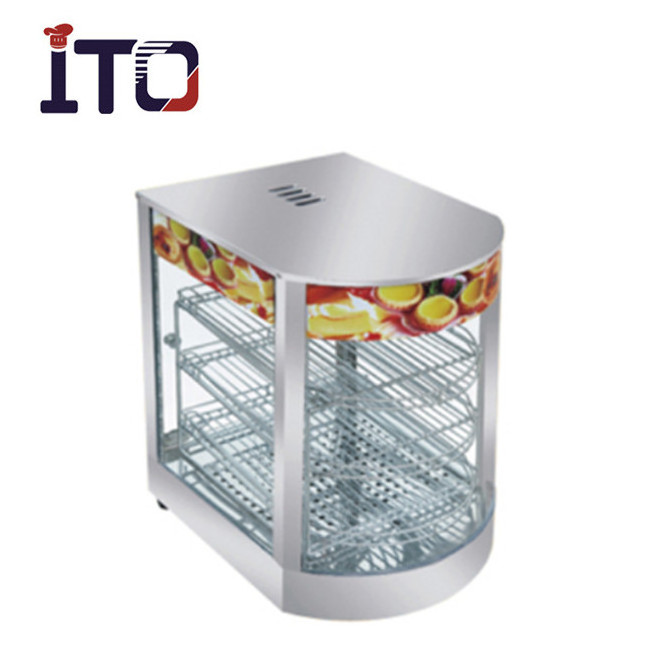 Commercial Hot Sale Table Top Electric Food Warmer Display Showcase