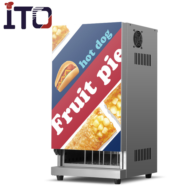 Paper Box Tray Hot Dog/Pie Warmer Display Machine